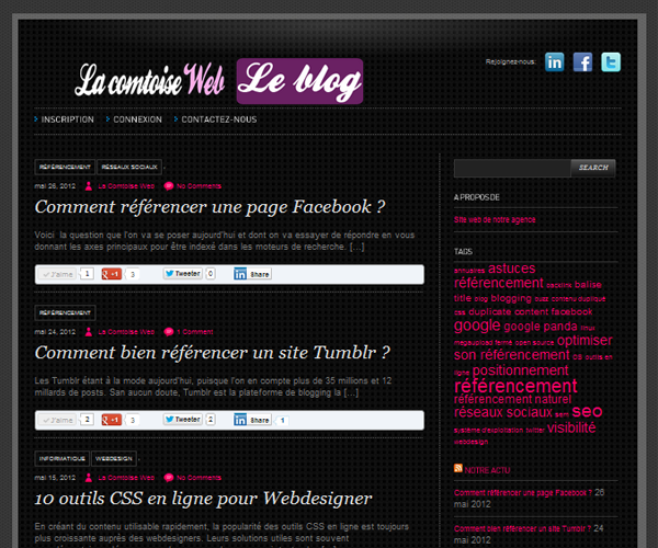 Blog La Comtoise Web